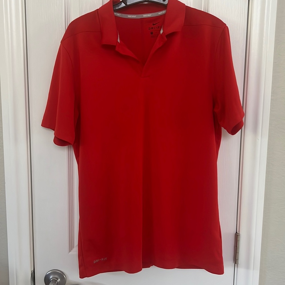 👚👕 RED UNISEX Nike DriFit Polo: DONATING 4/25/23